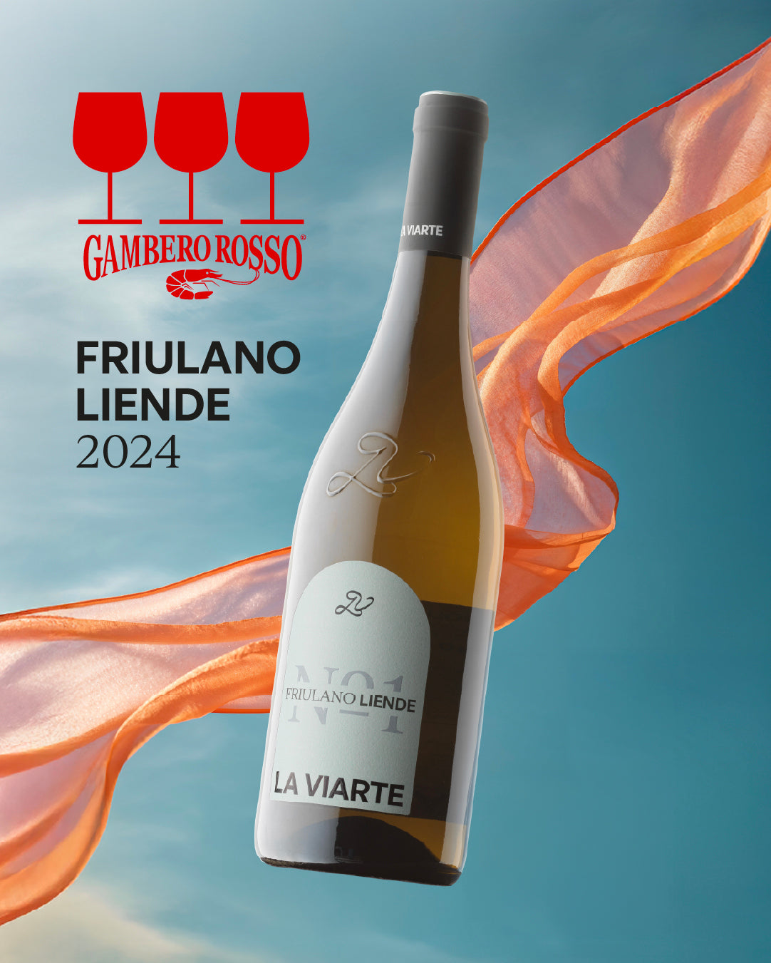 Tre Bicchieri Gambero Rosso 2027 per il Friulano Liende 2024